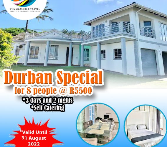 Durban for 8